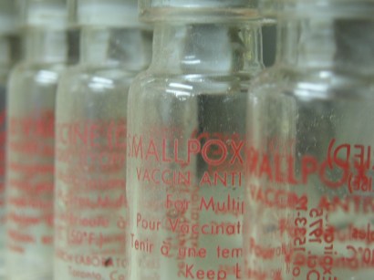 smallpox vaccine vials