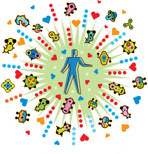 human microbiome by Hank Osuna